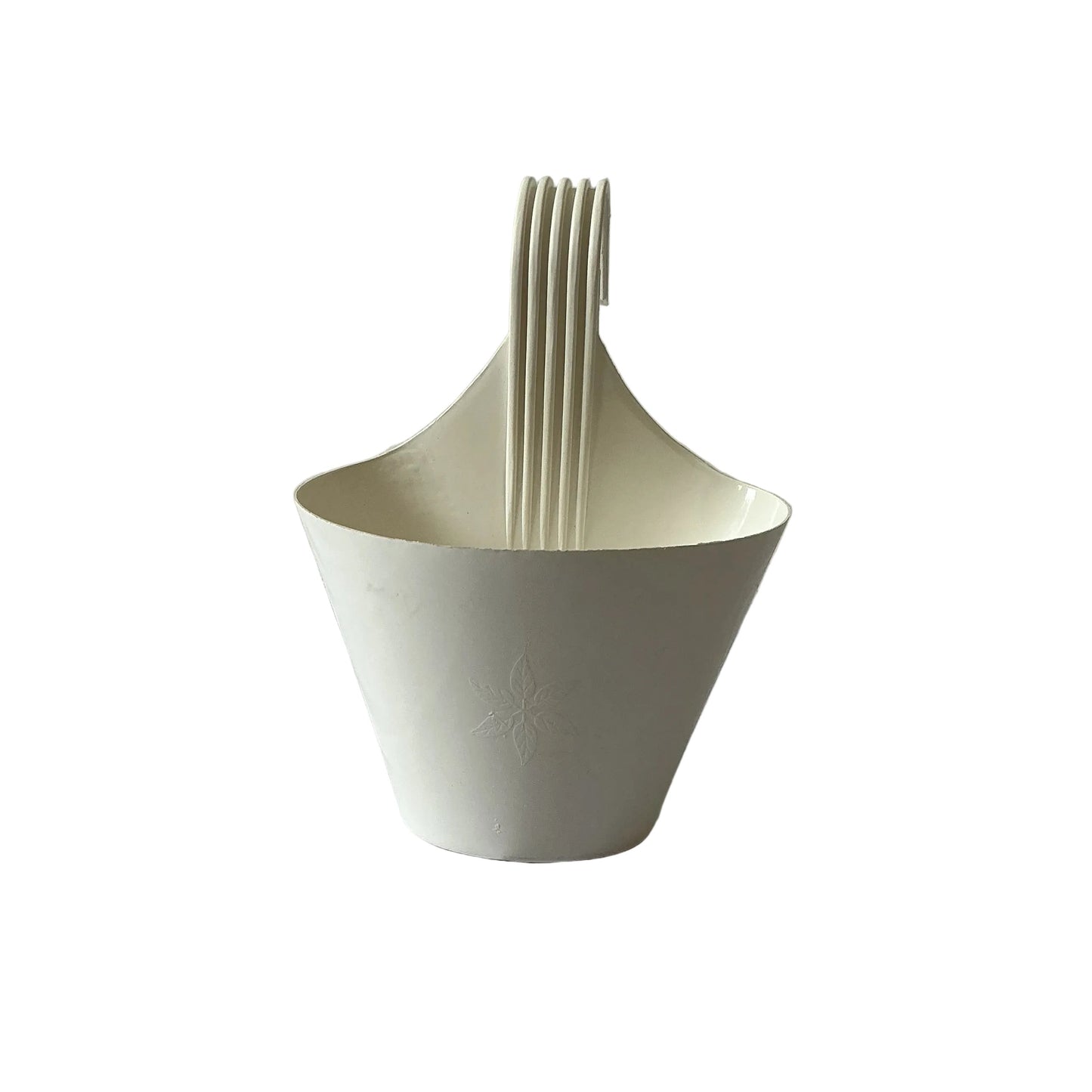 Set Of-4 Single Hook Hanging Pot In 8 Inch Any Colour.