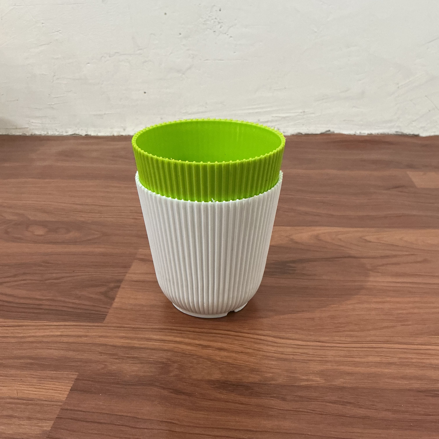 Set Of-2, Vertical Ribbed Planter