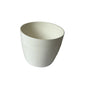 4 Inch White Premium Plastic Orchid Round Pot