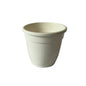 5 Inch White Classic Pot.
