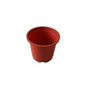 8 Inch Red Nursery Pot