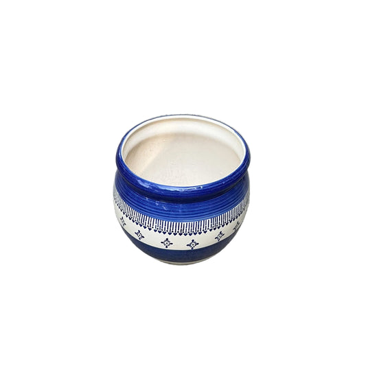 12 Inch Round Ceramic Pot (Matka)
