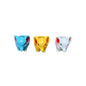 Set Of 3- Elephants Ceramic Pot In 4 Inch Pot