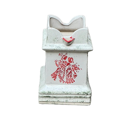 12 Inch Square Tulsi Ceramic Pot