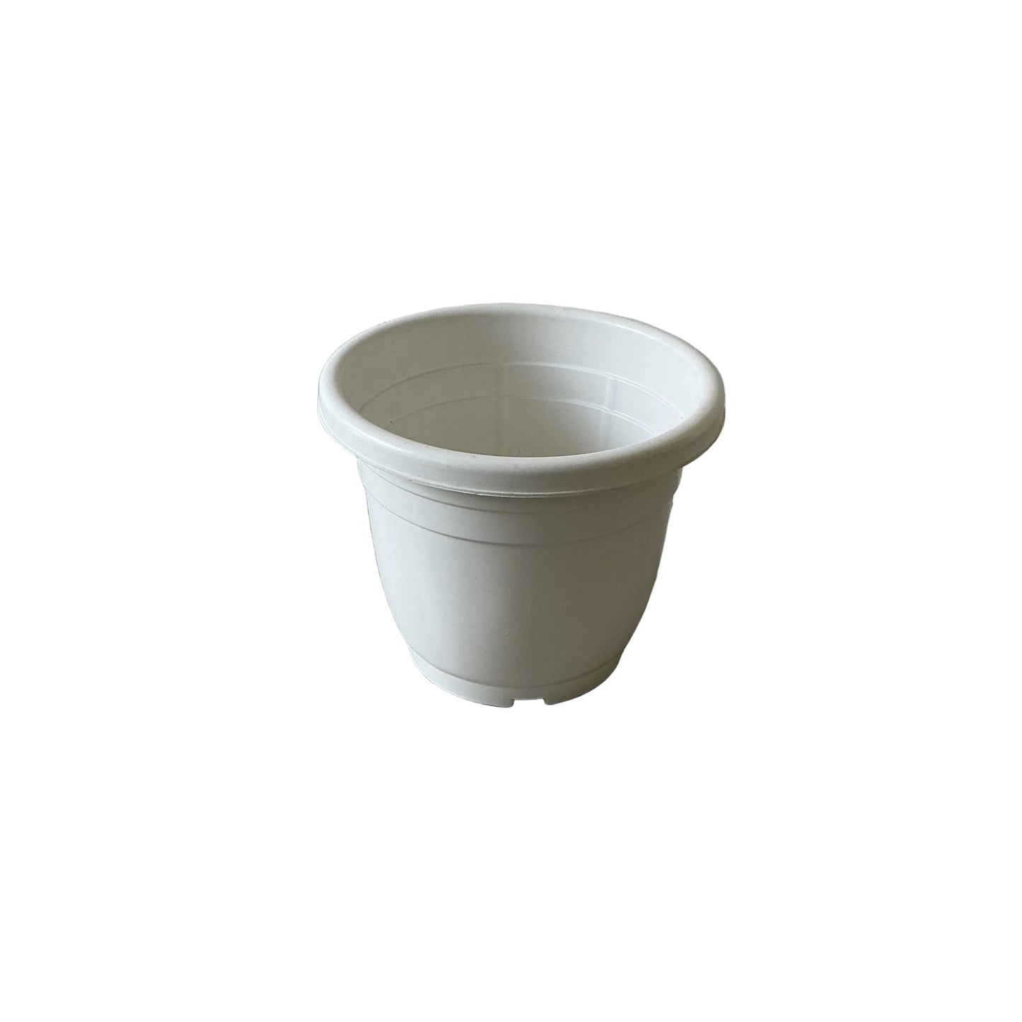 10 Inch White Classic Pot