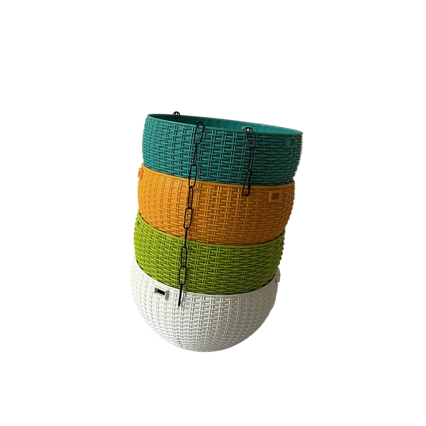 Hanging Basket Pot In 8 Inch Any Colour